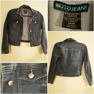 Moto Jean's Women's Denim Jean Jacket